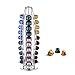 EXZACT Obrotowy uchwyt na kapsułki do kawy kompatybilny z Nespresso Classic Pods/kapsułek (40 sztuk) - obrotowy stojak Pod Tower Rack