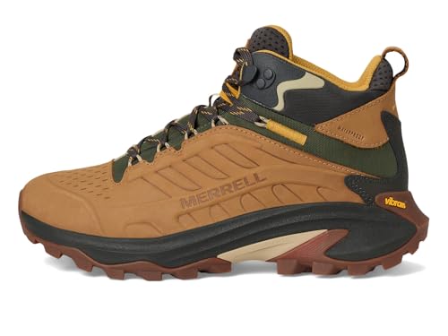 Image of Merrell mens Moab Speed 2 Leather Mid Waterproof | Hiking Boots