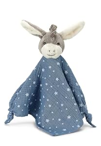 Sterntaler Schmusetuch Esel Emmi, Blau, 1 Stück (1er Pack)
