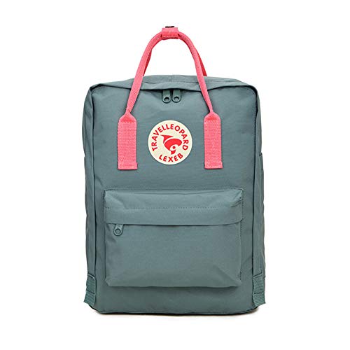 Unisex Sporttasche, Outdoor Bergsteigen Alltagstasche Kanken Militärische Taktische Klettern Bergsteigen Rucksack Grün&Rosa 16L Cover