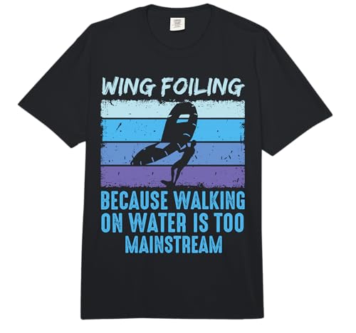 Wing Foil Wingsurfing Retro Woman T-Shirt