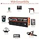 3000W Wechselrichter 12V auf 230V, Inverter 12V 230V mit 3 AC-Steckdosen, LCD-Display, kabellose Fernbedienung, USB-Ladeanschlüsse Type-C, geeignet für Auto, Wohnmobil, Outdoor