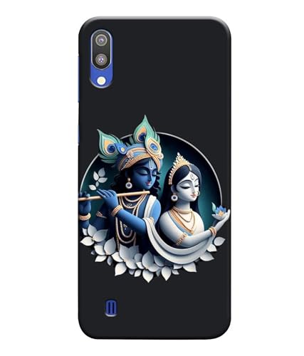 Image of Lord Radha Krishna Printed Hard Back Case Cover Compatible for Samsung Galaxy M10 (Multicolor) - D1666