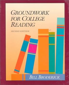Paperback Groundwork for College Reading Book