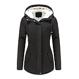 Wetterfeste Parka Winterjacke mit praktischen Taschen in Slim-Fit Passform - Super Auswahl für Winter