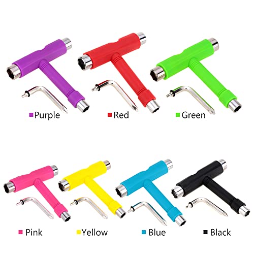 Tingpai Fer menta de skate 5 em 1 Ha ware de skate Tecla portátil pa longboa s de skate