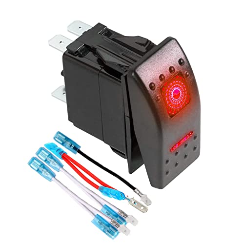 Snapklik.com : FXC 3 Position SPDT Rocker Switch 7Pin Laser On/Off/On ...