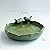 Light Green Ceramic Wild Bird Bath Bowl or Feeder for Outdoor Garden, Bowl Only