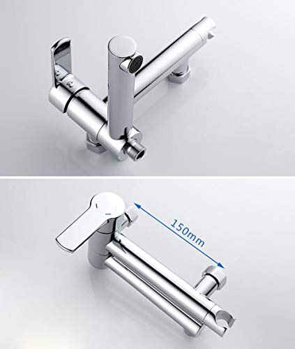 Taps de baignoire encastrable pour gagner de l'espace et moderniser la douche