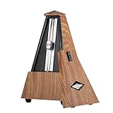 【Universelles mechanisches Metronom】Dieses universelle mechanische Metronom eignet sich für die meisten Musikinstrumente, wie Gitarre, Bass, Klavier, Violine, Schlagzeug, Saxophon, etc.