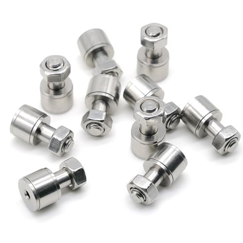Roulement de suiveur de came KR10 SUS304 de haute précision CF3 M3X10X17mm en acier inoxydable