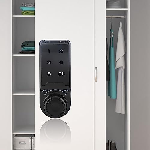 Code Security Lock, Compact Digital Electronic Security Cabinet Coded Locker, Accuracy ABS Electronic Deadbolt Lock - Image 3