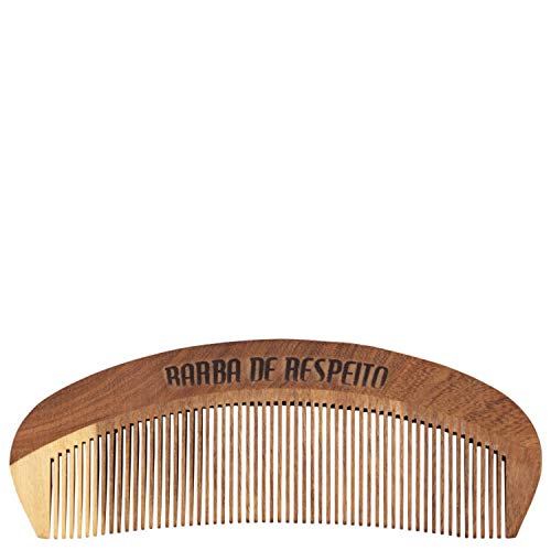 Pente de Madeira - Original, Barba de Respeito
