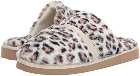 MUK LUKS Kathy Ireland Women's Zinnia Scuff Slipper, Leopard, 10 | Image 6