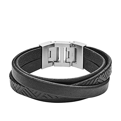 Fossil Herren-Strangarmbänder Edelstahl JF02998040