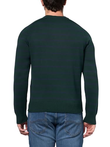 Lacoste Men's Striped 3D Knit Cotton Crew Neck Sweater2