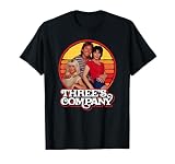 Three's Company Roommates & 1980's Sunset T-Shirt
