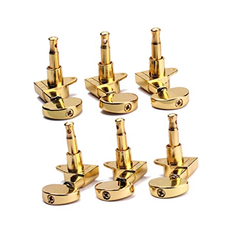 Vaguelly Paquete De 6 De Afinación Para Guitarra Eléctrica Ángulo Recto Rotatorio Metal 4 x 2,2 x 1,5...