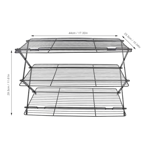 Grille de refroidissement pliable en fer pour optimiser l'espace en cuisine