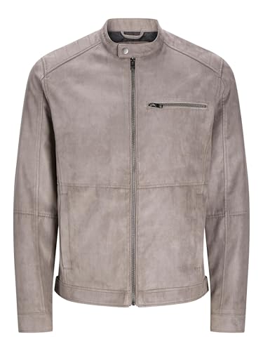 JACK & JONES Synthetic Leather Jacket Synthetic Leather Jacket Falcon XXL Falcon XXL