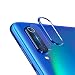 Produktbild qichenlu 3X Kamera Glas Folie + 2X Kamera Alu Schutzring (Blau) für Xiaomi Mi 9 SE, Rückseite Kamera Schutz Set für Mi 9 SE,Linsen Metall Rahmen Klar 6D Glas Kratzfest Kamera Hinten Schutz