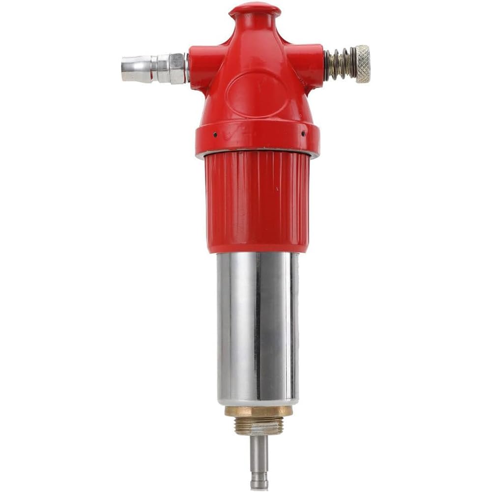 Kit de herramientas de rectificado de asiento de válvula neumática, máquina de reparación de válvula de motor con herramienta de lapeado operada por aire para reparación de culatas automáticas, kit