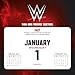 TURNER LICENSING WWE 2025 Box Calendar (25998053120)