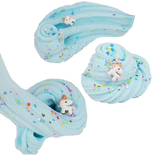 Image of Tonlead 3 Pack Cloud Slime Kit, Cloud Slime Pack Super Soft Putty Non-Sticky Sludge Toys for Kids, Birthday for Girls and Boys (Pink & Orange & Navy Blue Cloud Slime)