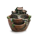 wdcfxy Creative Fairy Garden Flower Pot, Plant Pot,...