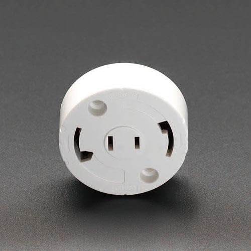 ライト コンセントタイプ Amazon | 125V/6A 引掛けシーリング(コンセント付・丸型) EA940CJ-31