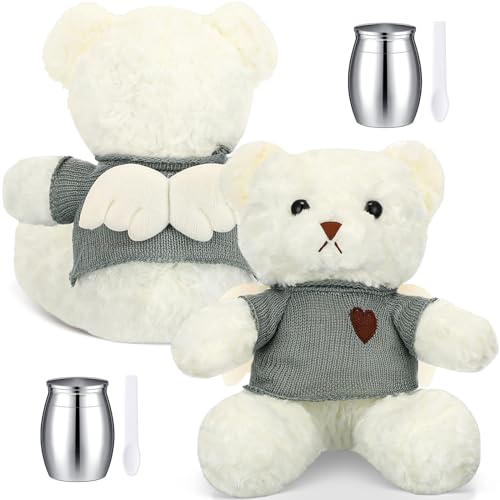 Shappy SHAPPY-HAY2680-0 2 Set Cremation Stuffed Animal For Ashes Small Keepsake Urn
