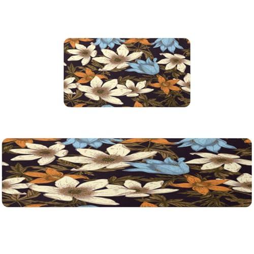 Tapete de cocina lavable para decorar el suelo del cuarto de lavado 2