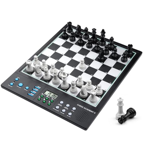 Juego de Ajedrez Electrónico Avanzado con Tutor AI miniatura 1