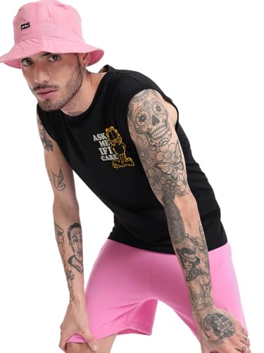 Gilet en coton Garfield pour homme idéal pour vos sorties urbaines et moments de détente estivaux