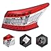Tail light Assembly For 2013 2014 2015 Nissan Sentra LED Brake Lamps 265553SG0A, 265503SG0A Direct Replacement Right Passager Side Assembly (RH)
