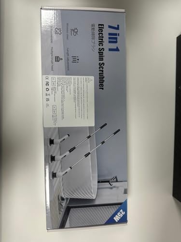 Electric Spin Scrubber: 7 In 1 Electric Cleaning Brush - Bathroom Scrubber - Floor Cleaner Electric - Spin Scrub Suit For Car & Tile - Kitchen Brush - QIUOIO - Image 8