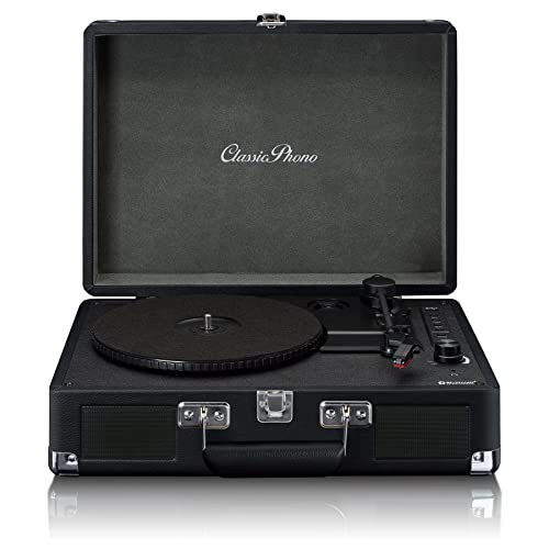Lenco TT-115 Noir - Les Beatles, Paul McCartney, John Lennon, RIngo Starr, George Harrison Lenco TT-115 Noir