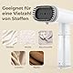 Vpcok Direct Steamer 1000W, Reisebügeleisen mit 150ml Wassertank Klein und Leicht， Portables Hand-Dampfbügeleisen zum schnellen Faltenentfernen, 1,8 m Kabel ideal für zu Hause und Unterwegs