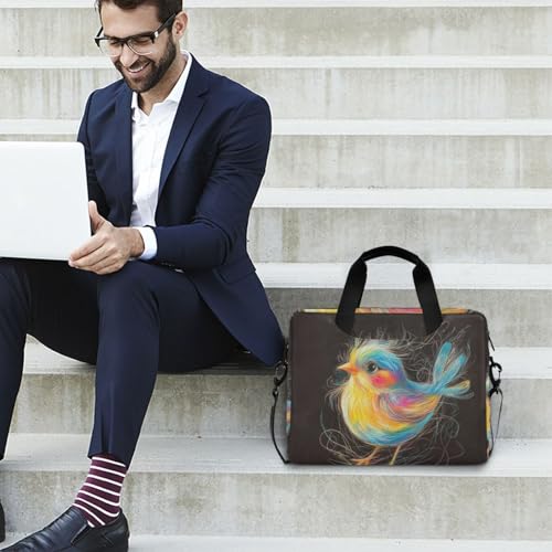 Funda para laptop 15.6 pulgadas con asa y correa miniatura 3