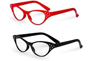 Big Mo's Toys Retro Cat Eye Glasses: The Purrfect Accessory for Your Groovy Look