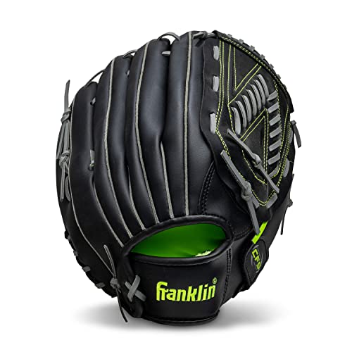 Image of Franklin Sports Field Master Midnight Series Baseball Glove-Right Handed Thrower