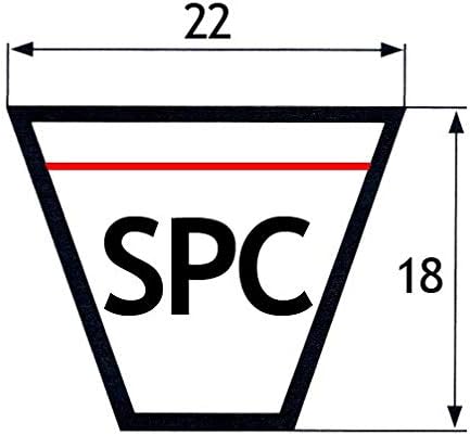 V-Belt SPC 4750 (22x18x4750) mm