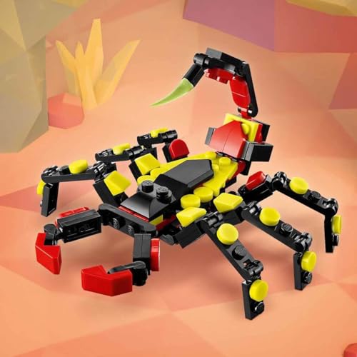 Image of LEGO Creator 3in1 Wild Animals: Surprising Spider Toy Playset 31159 Building Blocks Toys for 7+ Gift for Boys and Girls