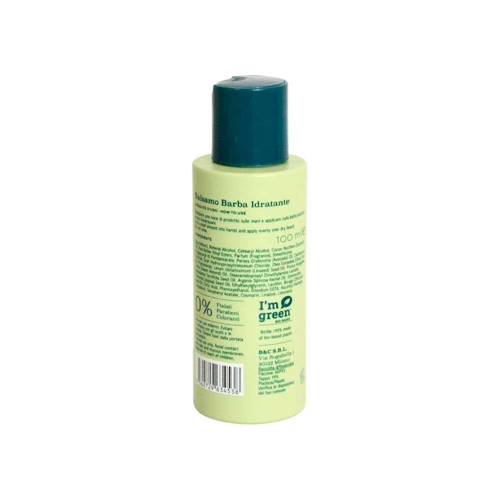 Barberino's Balsamo Barba Idratante - Formula Nutriente e Ammorbidente - 100ml