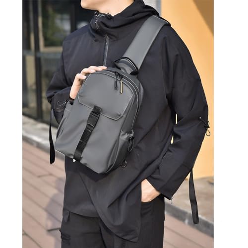 Sling Bag for Men with Water Bottle Holder 2024 Anti Theft Chest Shoulder Bags Travel Crossbody Bag Day Backpack2