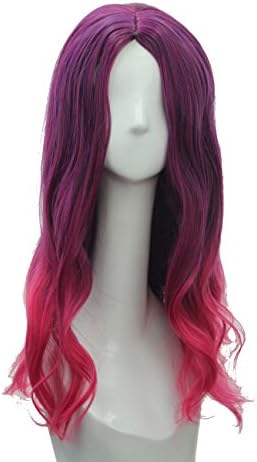 Soul Wigs: Gamora Wig Inspired by Guardians of the Galaxy Women’s Long Wavy Purple Pink Ombre Hair Party Costume Cosplay Wig