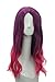 Soul Wigs: Gamora Wig Inspired by Guardians of the Galaxy Women’s Long Wavy Purple Pink Ombre Hair Party Costume Cosplay Wig