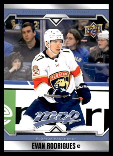 2024-25 Upper Deck MVP #186 Evan Rodrigues Florida Panthers NHL Hockey Base Trading Card