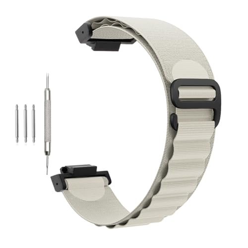 SQHYWJ - Adequado para bracelete de relógio Casio G-SHOCK da série GA-100, pulseira elástica de nylon para homens e mulheres, universal, Têxtil