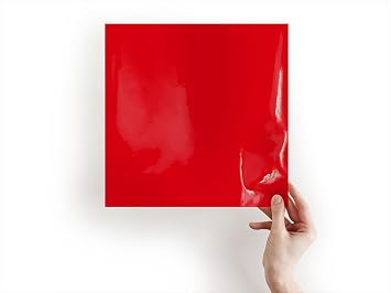 3M 180mC Atomic Red High-Gloss Air-Release Permanent (12in x 5ft Roll)